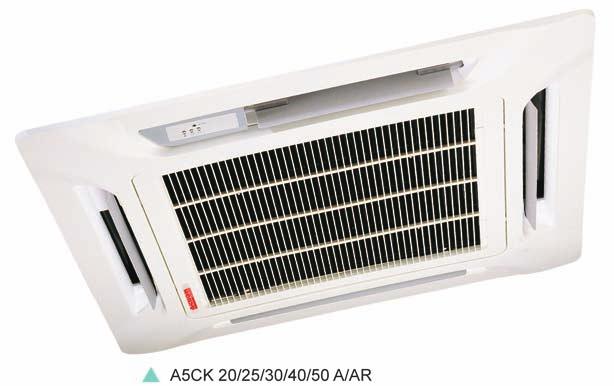 Szeroki Zakres Możliwości Kompaktowy klimatyzator ACK-C doskonale pasuje w miejsce płyty