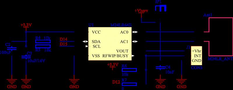 M24LR64E-R - tag RFID / NFC chip M24LR64E-R is a dynamic NFC / RFID tag with 64kb EEPROM memory and dual communication