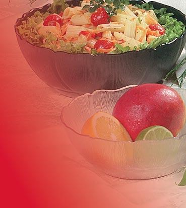 Wykorzystywane w bufetach, barach, delikatesach i przy cateringu. 6904 miseczka 0,5 ltr / śr. 15 cm / 2,4 cm 36 3,40 6908 miseczka 1,2 ltr / śr.