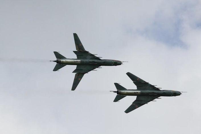 Obok myśliwców F-16 Siły Powietrzne używają także przestarzałych maszyn Su-22. Fot. A.