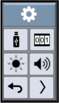 Łatwiejsze zarządzanie Kierownik sklepu Szef kuchni / właściciel Serwis Pobieranie z /wgrywanie na USB (przepisy/parametry /liczniki) Liczniki Jasność Ustawienie daty/godziny Karta ID