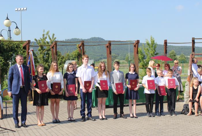 Inne działania z zakresu zarządzania gminą Spotkanie z uczniami, pedagogami i