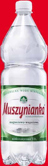 WODA MUSZYNIANKA 1,5 L gazowana,