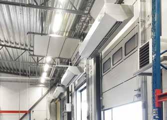 Oferta produktów PA3500/4200 Kurtyna powietrzna PA3500/4200 oferuje więcej możliwości niż kiedykolwiek, a wszystkie są dostępne w jednym produkcie.