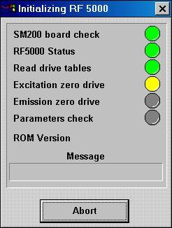Jest to główny ekran programu Hyper RF 1.57 umożliwiający przeprowadzenie pomiarów i opracowanie otrzymanych wyników.