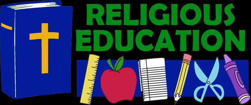 Instruction continues with classroom sessions in the old school until 10:30 AM. Religious Education Program Registration Forms are available in the parish office (rectory).