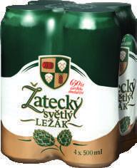 PIWO 4 x 507 798 198 NOWOŚĆ 185 450 ml ZATECKY SVETLY LEZAK