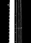 5 SŁUP JEDNOTOROWY SERIA SRFV TYP ON50Z dla naciągów normalnych W5 W5 AFL-6 40 mm 7,5 kn W 400 400