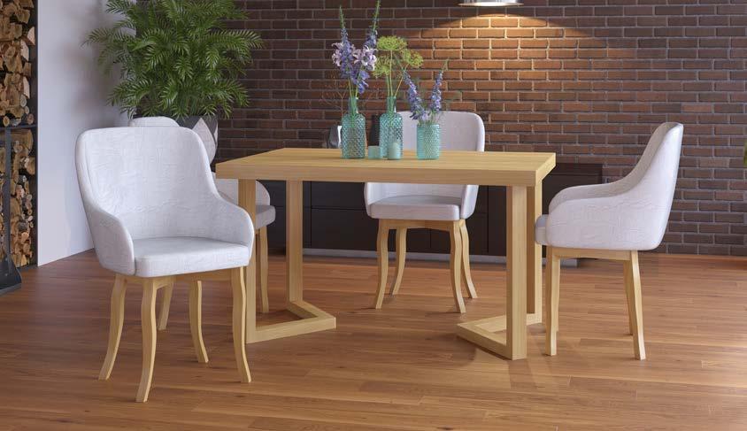 > > In the photo: SIBU table, SFIA chairs (presented on page 49). Na zdjęciu stół SIBU, krzesła FUNKY (prezentacja na stronie 4).