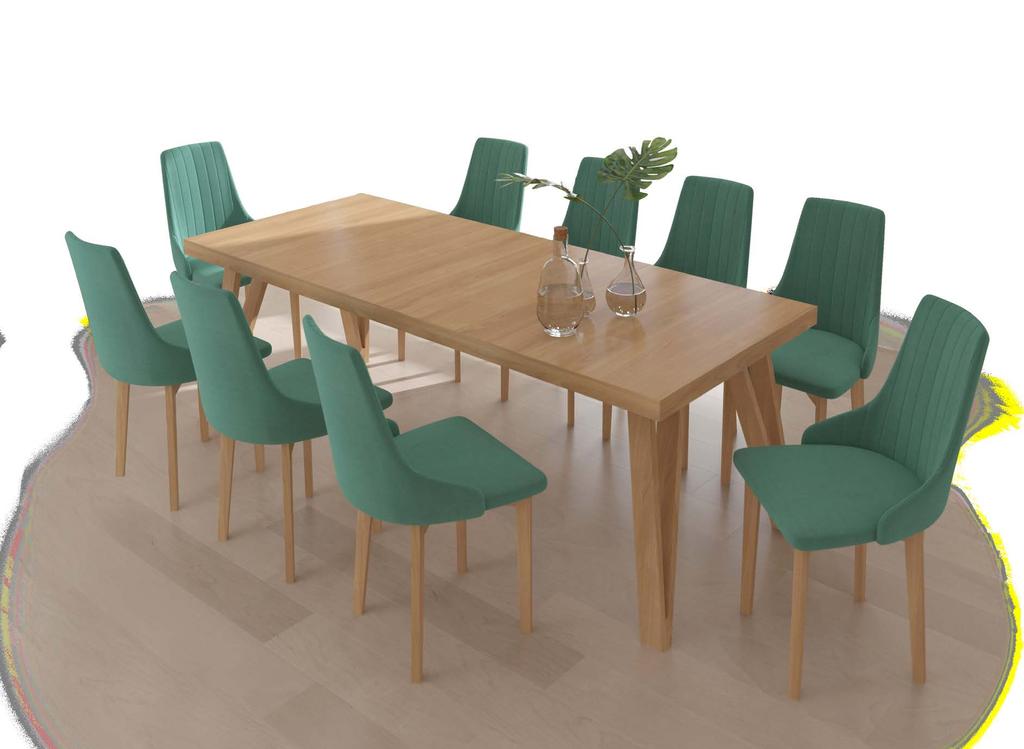zestawienie wszystkich stołów znajdziesz na stronie 54 > > a list of all tables available on page 54 stół rozkładany > > extending table dostępne wymiary stołu Natan > >