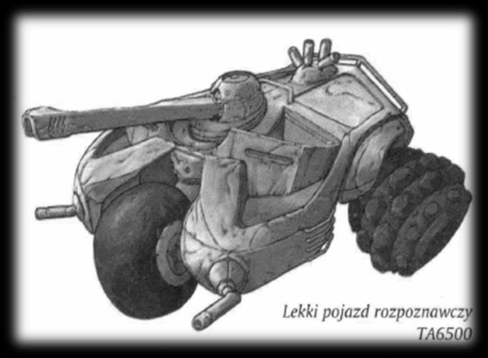 Jednostki wsparcia: Chemogen Pojazd zwiadowczy TA-6500 Oddział wsparcia Minimalny Rozmiar: 1 Maksymalny Rozmiar: 2 Próg Morale: 0 Uwagi: Przy wystawieniu 2 modeli TA-6500 gracz wykrywa 3 karty dzięki