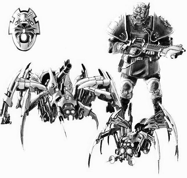 Rak Oddział wsparcia Minimalny Rozmiar: 2 Maksymalny Rozmiar:3: Próg Morale: 1 Moździerz Tarantula Oddział wsparcia Minimalny Rozmiar: 2 Maksymalny Rozmiar: 3 Próg Morale: 1 Operator: śmiertelnik,