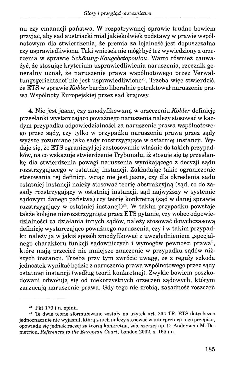 nu czy emanacji państwa.