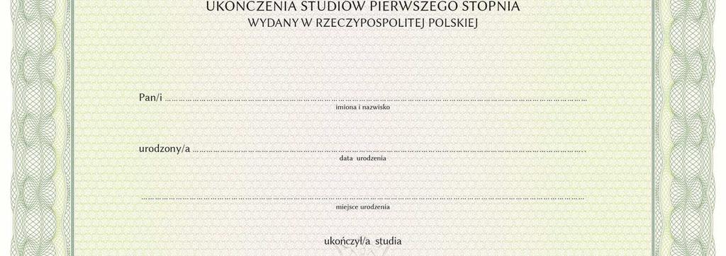 Załącznik Nr 1 do uchwały Nr 362/VI/VI/2019 Senatu Państwowej Wyższej Szkoły Zawodowej w Koninie z