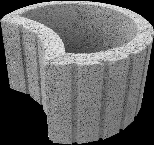 W ofercie STYROBUD dostępne są 3 modele palisady betonowej - słupek Sqero o kwadratowym profilu, NOSTALIT o profilu prostokąta oraz RINGO z