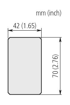 szybkość do 50 m/min przesuwu Podziałka liniału µm 20 µm Rozstaw punktów co 50 mm referencyjnych Poziom ochrony IP54 Temperatura pracy 0ºC do 45ºC Seria 539 - Typ inkrementalny uszczelniony z