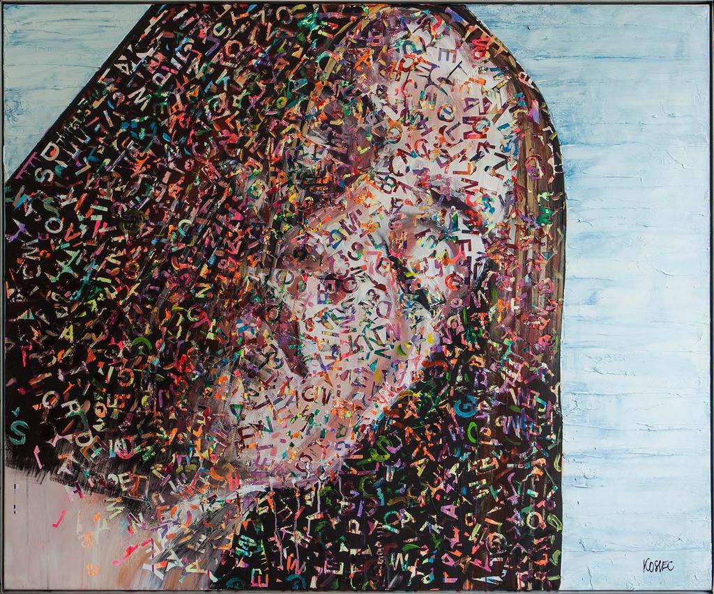 3 1. Małgorzata Kosiec Serenade, 2016 technika własna,