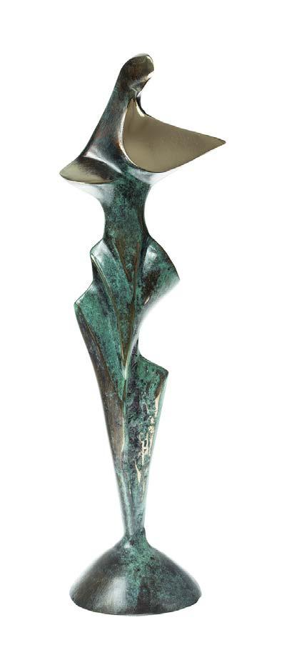 32 30. Stanislaw Wysocki Akt brąz, wys. 26 cm, sygn.