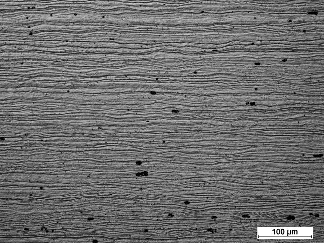 Research on copper and inconel 825 nickel alloy rolling with deformation path changes 27 Rys.
