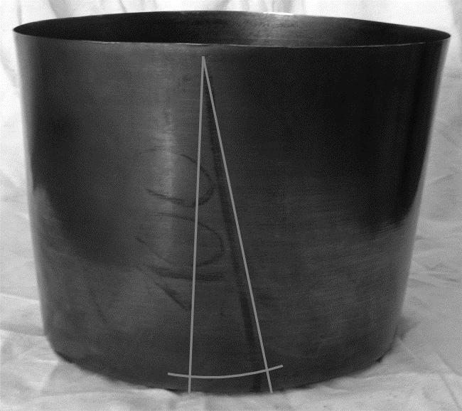 grubości wyjściowej 3 mm c) Fig. 4.