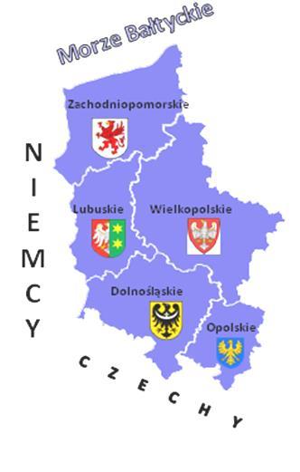 I. Bardzo korzystne położenie Polski Zachodniej w obszarze transgranicznym, blisko silnego i wysoce innowacyjnego partnera gospodarczego, a także liczne szlaki transportowe. II.