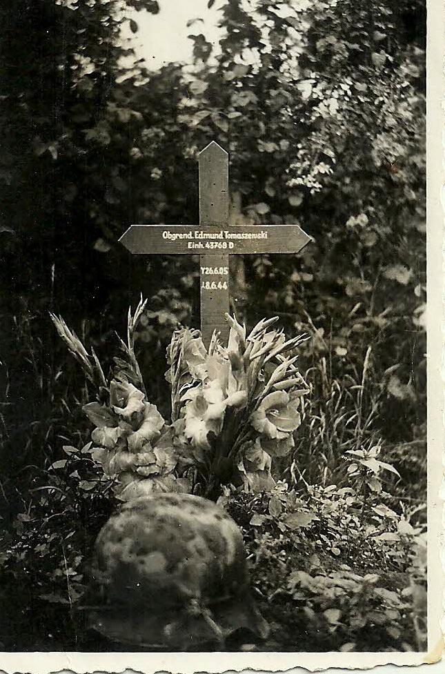 GRÓB EDMUNDA TOMASZEWSKIEGO.