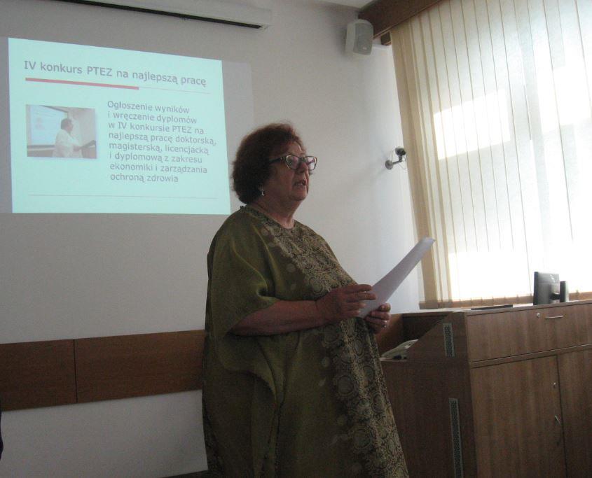 Ogłoszenie wyników IV konkursu PTEZ na najlepszą pracę Pani Profesor dr hab.