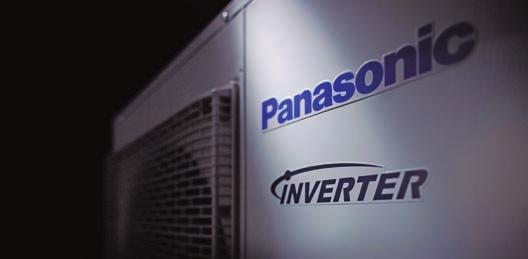 Inwerterowa sprężarka Panasonic, wyposażona w sterowanie falownikowe, pozwala zaoszczędzić do 30% energii w porównaniu ze sprężarką tradycyjną bez regulacji prędkości obrotowej za pomocą falownika.