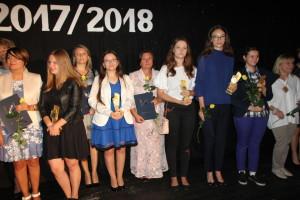 Burmistrz Koluszek Waldemar Chałat wraz ze swoim zastępcą Krystyną Lewandowską oraz