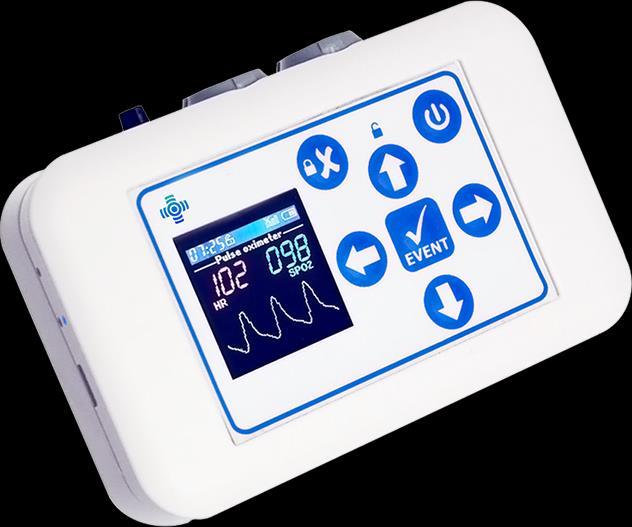 Urządzenie MED Recorder Urządzenie do detekcji zaburzeń oddychania podczas snu.