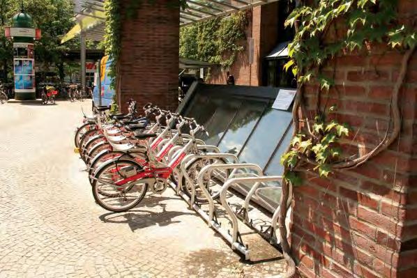 Obszar działania 6: Zarządzanie mobilnością klientów OD6.MS1: Parking rowerowy dla klientów Firmy odwiedzane przez klientów na rowerach powinny zapewnić miejsca parkingowe dla tej grupy docelowej.