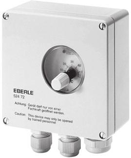 manualny regulator temperatury, wykonany w technologii bimetalowej, przeznaczony do kontroli pracy systemów grzejnych zabezpieczających rynny, rury spustowe, nawierzchnie, a także kontroli systemów