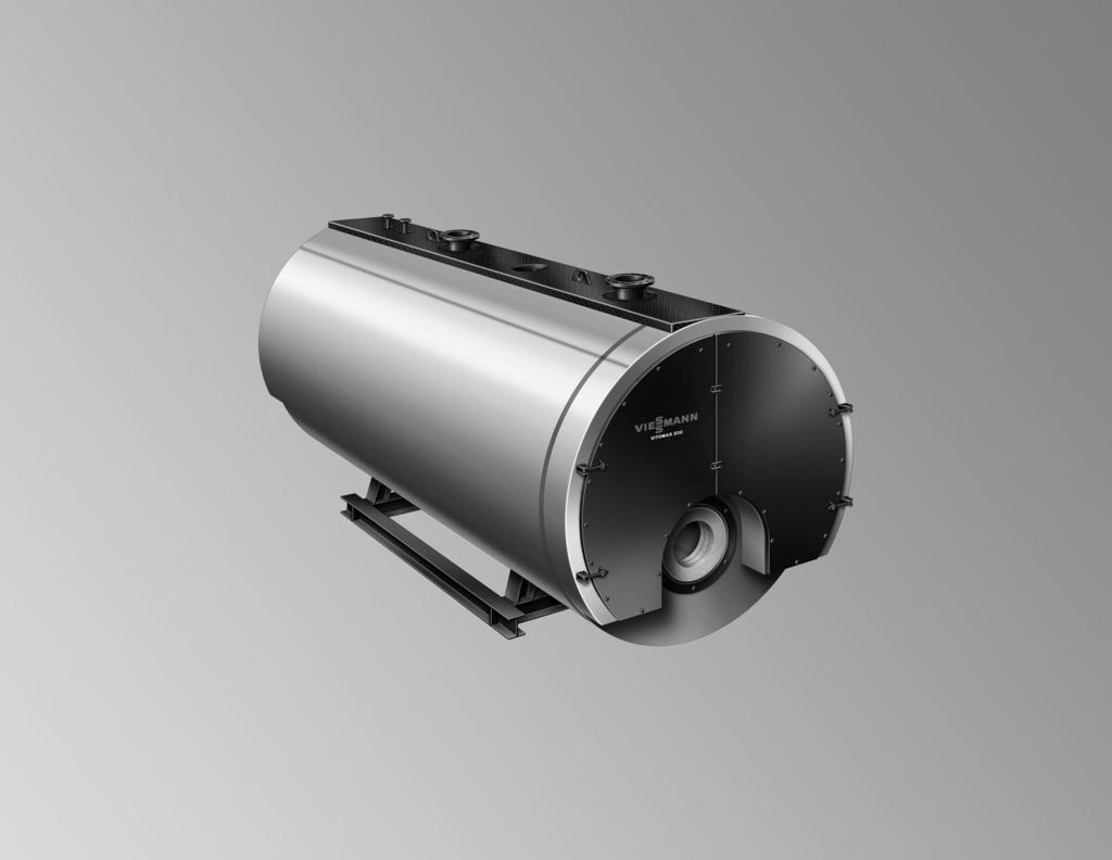 VIESMANN VITOMAX 200-HW Wysokociśnieniowy, wodny kocioł wysokotemperaturowy o dopuszczalnych temperaturach na zasilaniu do 150 C