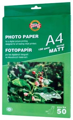 oryginalną fotografię. Papier jest szczególnie polecany do fotografii cyfrowej.