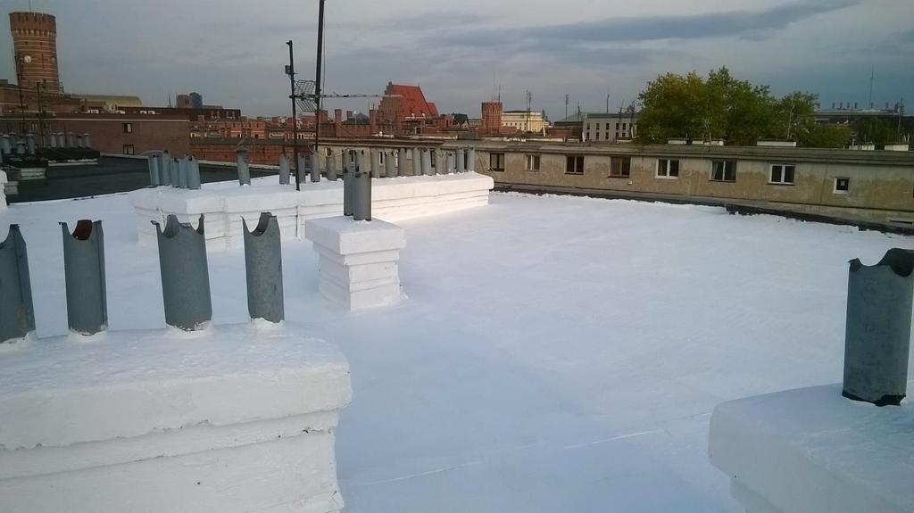 Dodatkowe uwagi 1. Pierwszą warstwę Polyurea nakłada się 24h po aplikacji Acqua Primer NP. Dzięki temu zapewnione jest chemiczne wiązanie między podkładem a warstwą nawierzchniową.