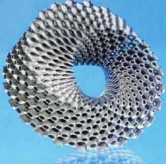 388 MECHANIK NR 5 6/2019 spiekanie i stapianie proszków dowolnych materiałów czy wytłoczne osadzanie uplastycznionego materiału (tworzywa sztucznego).