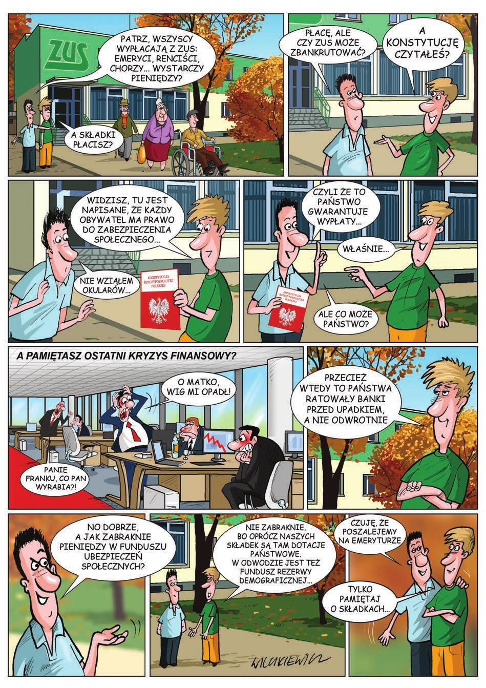 KOMIKS 17 Lekcja 1 Świadomy zawsze ubezpieczony