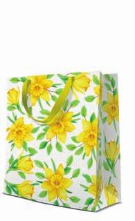 10 cm DAFFODILS IN BLOOM AGB1013705 gift bag large (W) 26,5 x (H) 33,5