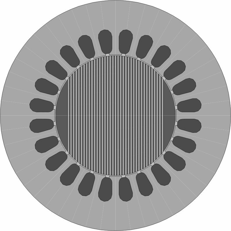 Zeszyty Poblemowe aszyny Elektyczne N 8/8 w opaciu o moel polowo-obwoowy z uwęglęnieniem nieliniowej chaakteystyki magnesowania zenia.