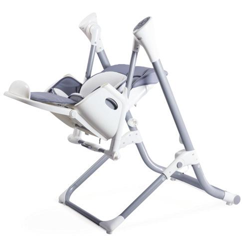 and baby swing Controlling via smartphone app Automatic swinging range adjustment to the