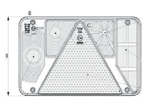 L1037 Rear lamp