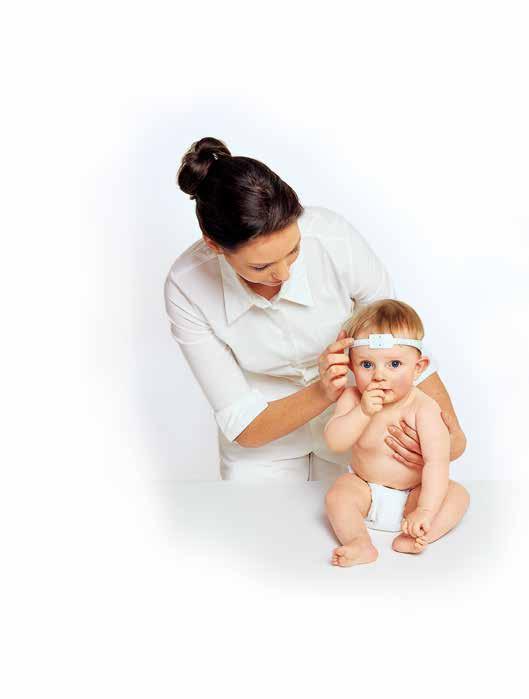 PEDIATRYCZNE PRZYRZĄDY POMIAROWE 01 seca 211 Miarka pomiarowa jednorazowego użytku do pomiaru obwodu głowy niemowląt w praktycznym