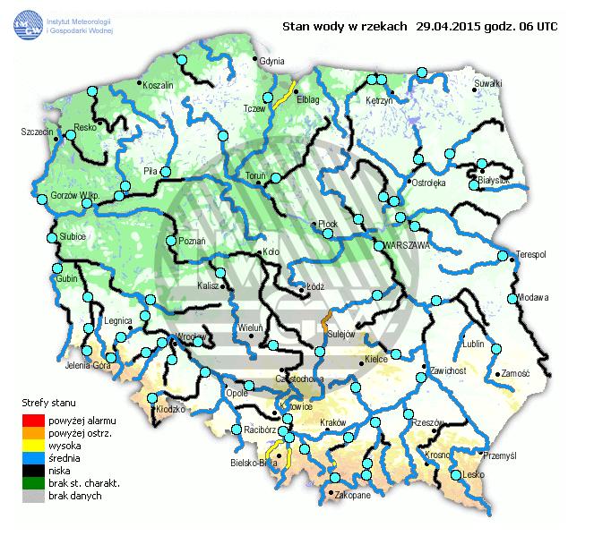 INFORMACJE HYDROLOGICZNO -