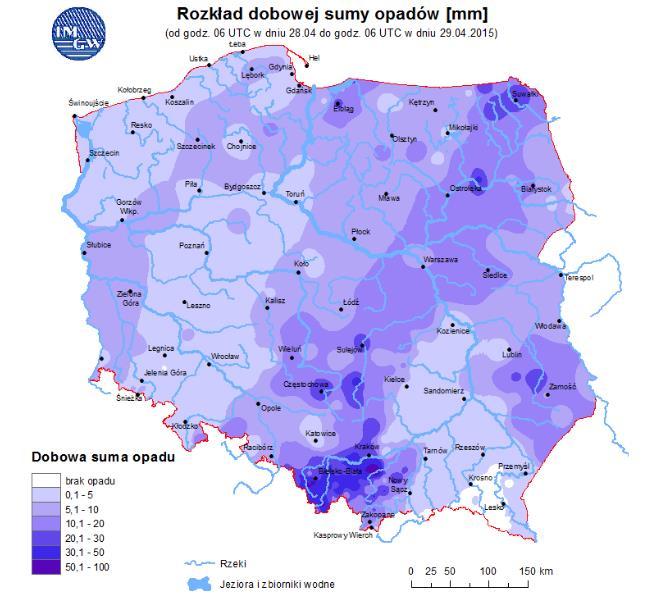 pożarowe lasów Ostrzeżenie