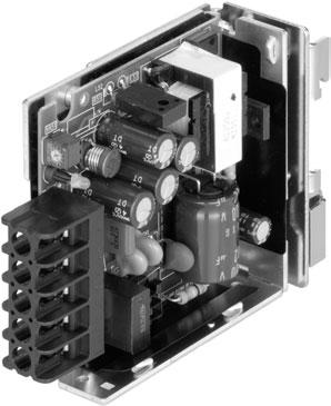 Modele z uchwytem do montażu na szynie DIN S8VM-015@@D S8VM-015@@CD S8VM-01524AD 14 80,5 Maks.