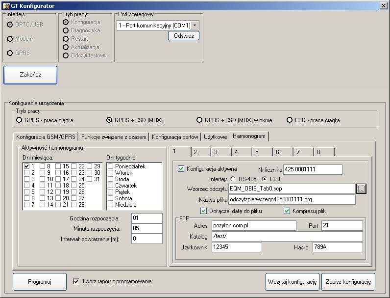 20) użytkownik ustala następujące parametry pracy: Rys. 20.