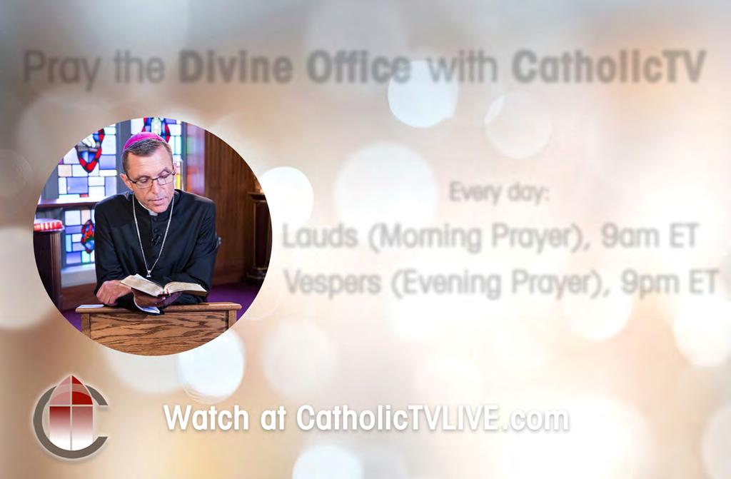 (Morning Prayer), 9am ET Vespers