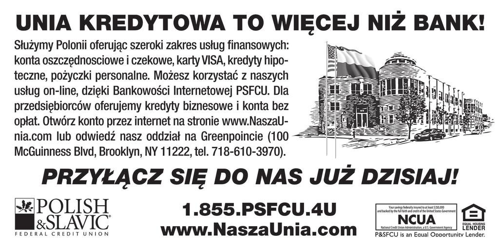 Page 6 August 18, 2019 PROTEZY ZĘBOWE O ile potrzebujesz natychmiastowej i fachowej naprawy swojej protezy to nie musisz szukać daleko. Naprawy wykonujemy na Greenpoincie szybko i dobrze.