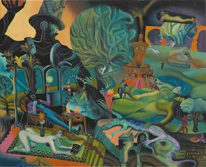 48 PIOTR URBANEK (ur. 1976) Saturn i melancholia, 2016 r.