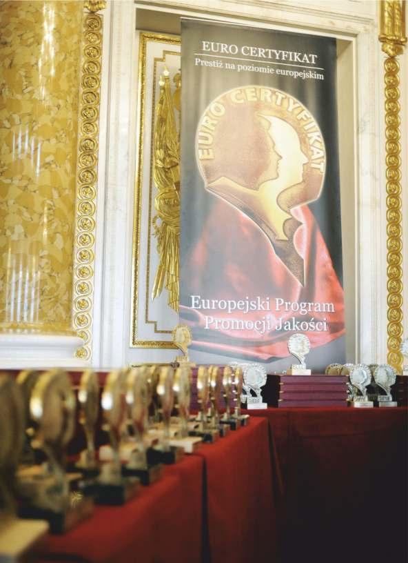 EUROCERTYFIKAT Wysoka jakość oferowanego wyrobu i świadczonych usług oraz indywidualne podejście i troska o klienta, pozwoliła nam zdobyć zaufanie i lojalność odbiorców.